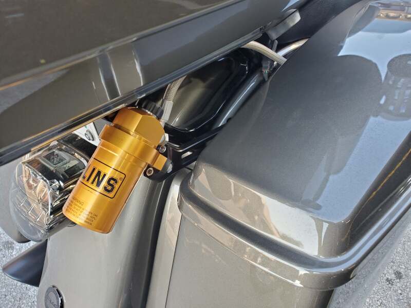 Ohlins 14-26 Harley FL Touring STX 36 Twin Blackline 13in Shocks 150lb- Max 500lb