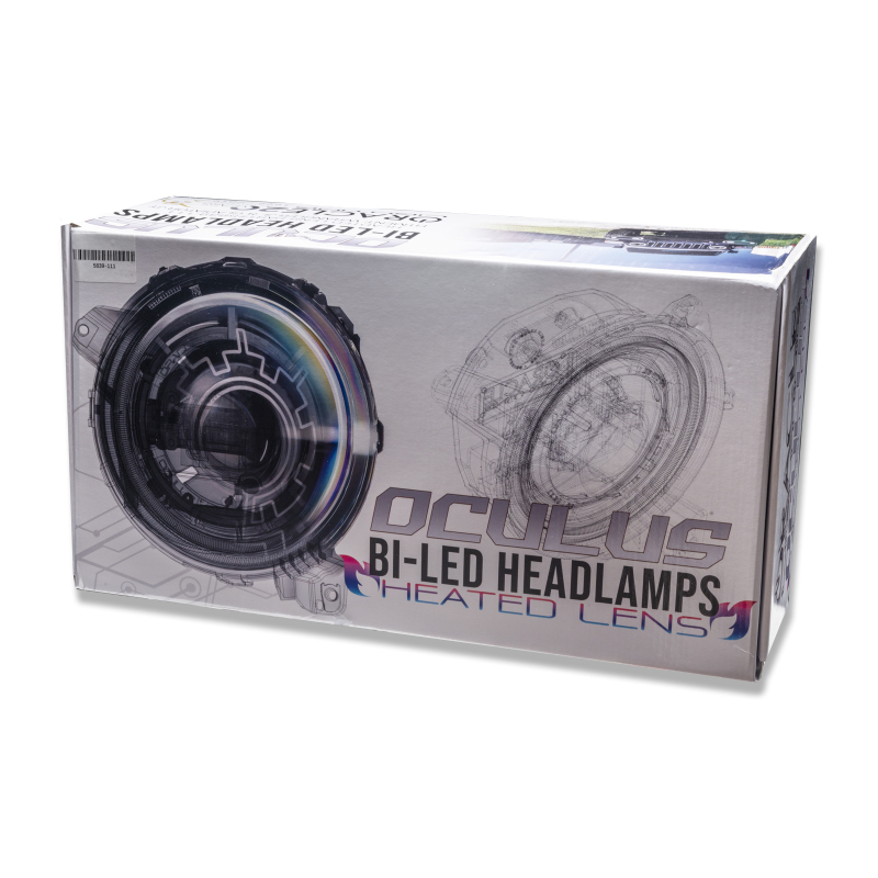 Oracle Lighting 18-22 Jeep Wrangler JL Oculus Bi-LED Projector Headlights thumbnail 8