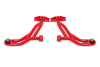 BMR 10-14 Ford Mustang Non-Adj. Lower A-Arms Delrin/Rod End w/ 19mm Tall Ball Joint - Red thumbnail 3
