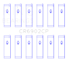 King Engine Bearings Nissan VQ35HR /VQ37VHR Connecting Rod Bearing Set thumbnail 2
