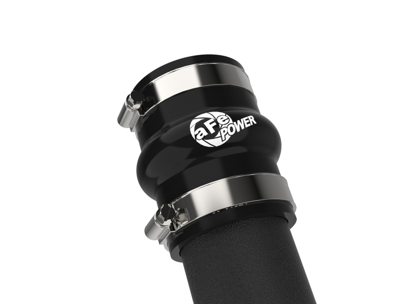 BladeRunner 2-1/2 IN Aluminum Hot Charge Pipe Black