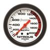 Autometer Phantom 66.7mm 0-2000 PSI Mechanical Nitrous Pressure Gauge thumbnail 6