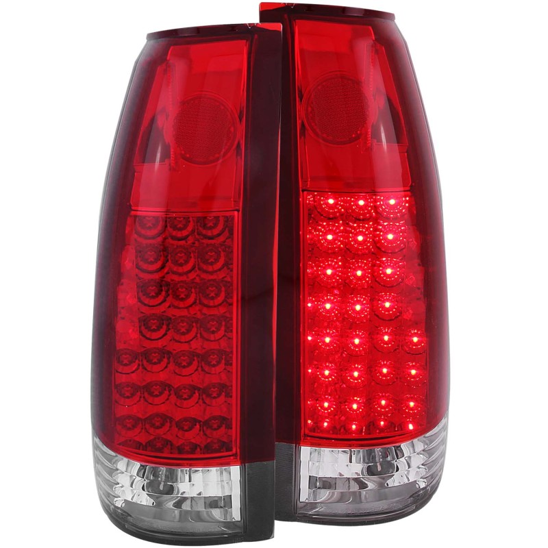 ANZO 1999-2000 Cadillac Escalade LED Taillights Red Clear G2 thumbnail 5