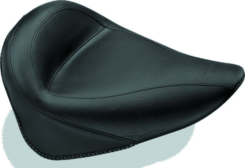 Mustang 00-15 Harley Softail Standard Rear Tire Standard Touring Solo Seat - Black