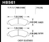 HAWK HPS 5.0 Brake Pad Sets