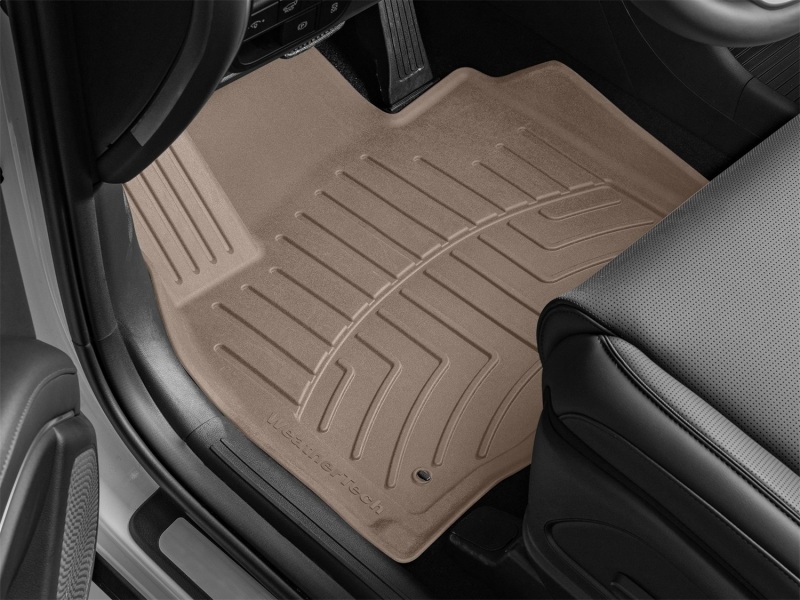 WT 3D FloorMat - Front - Tan
