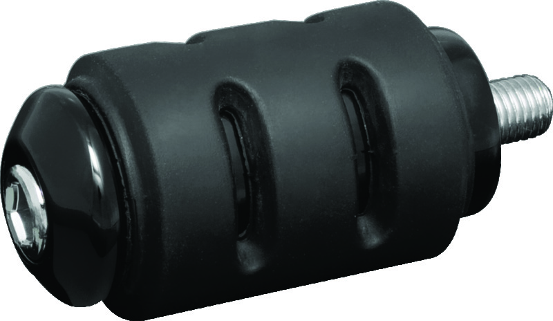 Kuryakyn Trident Shift Pegs 7558 Pegs, Steel/Rubber, Black, Hardware Included, Each thumbnail 2