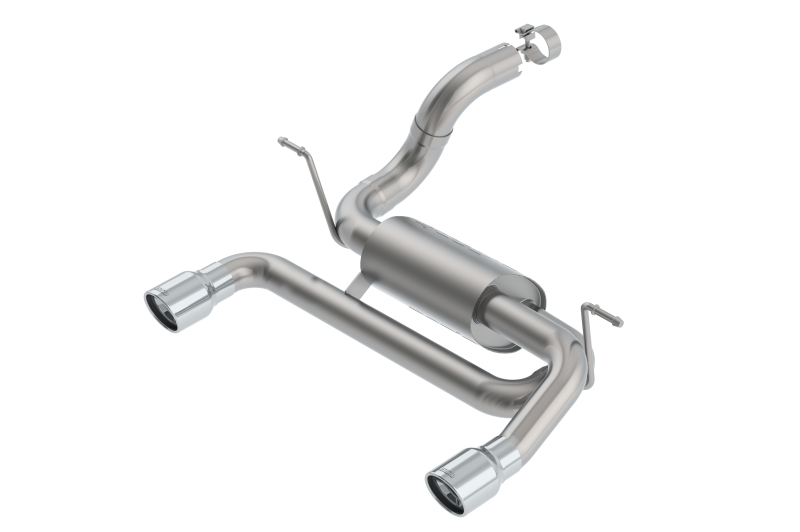 Borla 18-19 Jeep Wrangler JL/JLU 2.0L 4Cyl 2DR/4DR Axle Back Exhaust S-Type w/ 3.5in Tips thumbnail 5