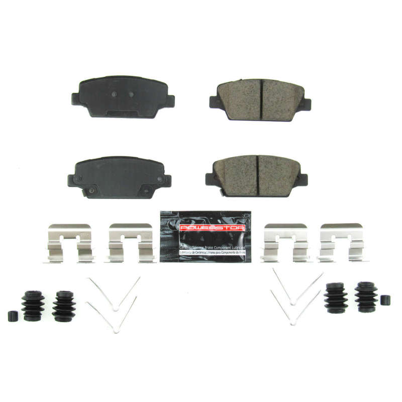 Power Stop 17-18 Kia Cadenza Rear Z23 Evolution Sport Brake Pads w/Hardware thumbnail 2