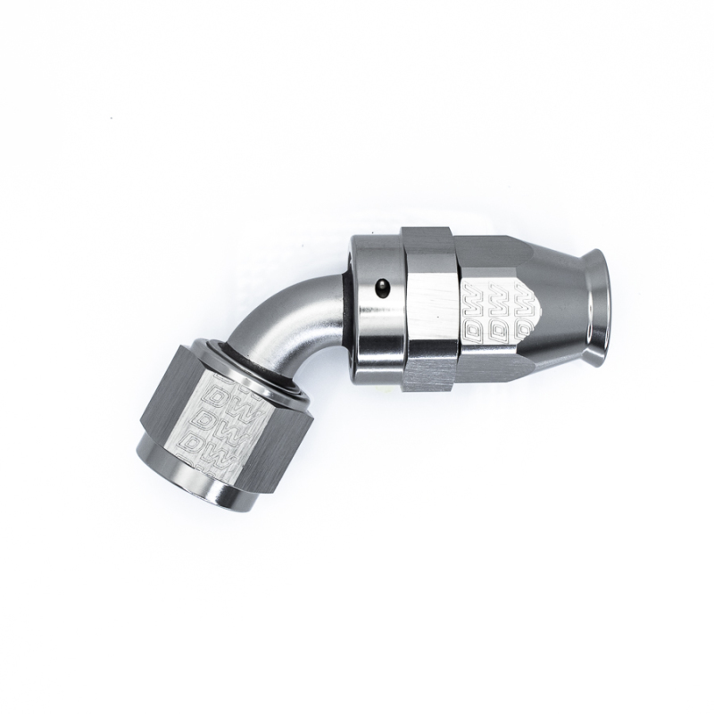 DeatschWerks 8 AN Female Flare Swivel 60-Degree Hose End PTFE - Anodized Matte Black thumbnail 5