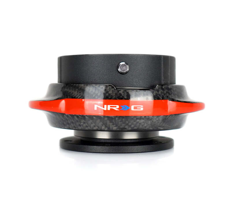 NRG Quick Release Gen 2.2 - Black Body / Carbon Fiber Red Ring thumbnail 4