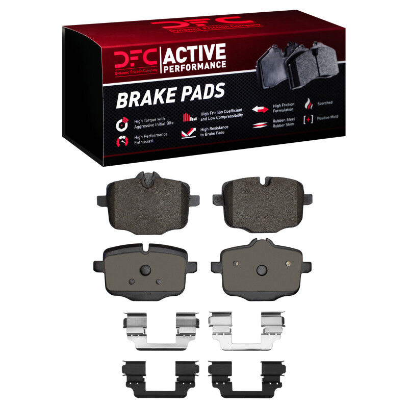 DFC Active Perform Pads and Hardware Kit