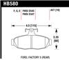 HAWK Blue 9012 Brake Pad Sets