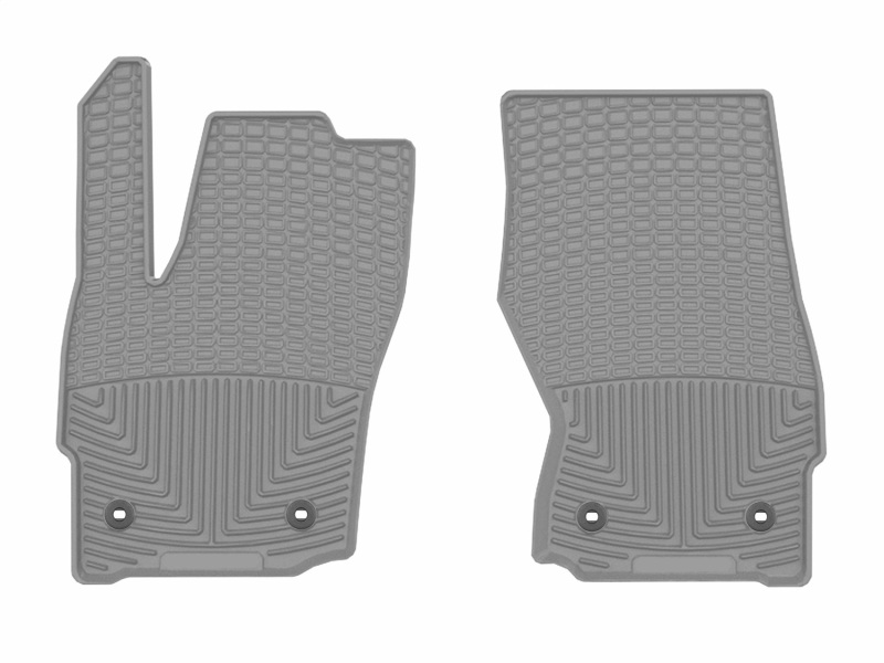 WT Rubber Mats - Front - Grey