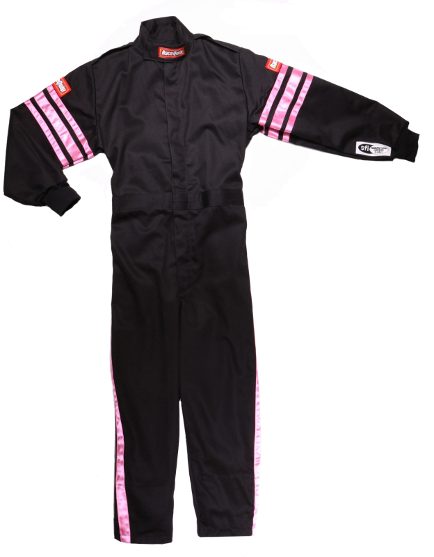 RaceQuip Pink Trim SFI-1 JR. Suit - KSmall thumbnail 6