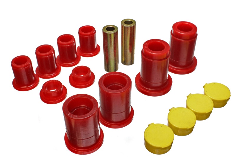 Energy Suspension Front Control Arm Bushing Shet - Red thumbnail 5