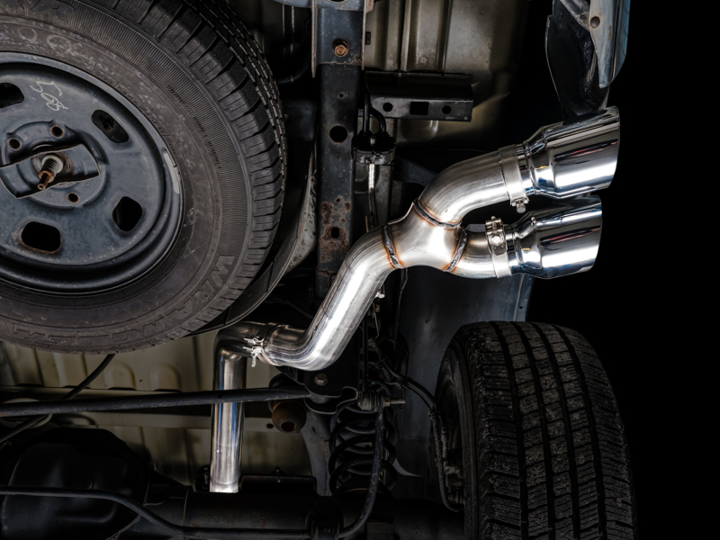 AWE Tuning 09-18 RAM 1500 5.7L (w/o Cutouts) 0FG Single Side Exit Cat-Back Exhaust - Chrome Tips thumbnail 5