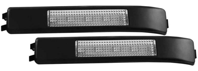 ANZO LED Mirror Lights 2009-2014 Ford F-150 LED Mirror Lights Clear w/ Amber LED thumbnail 6