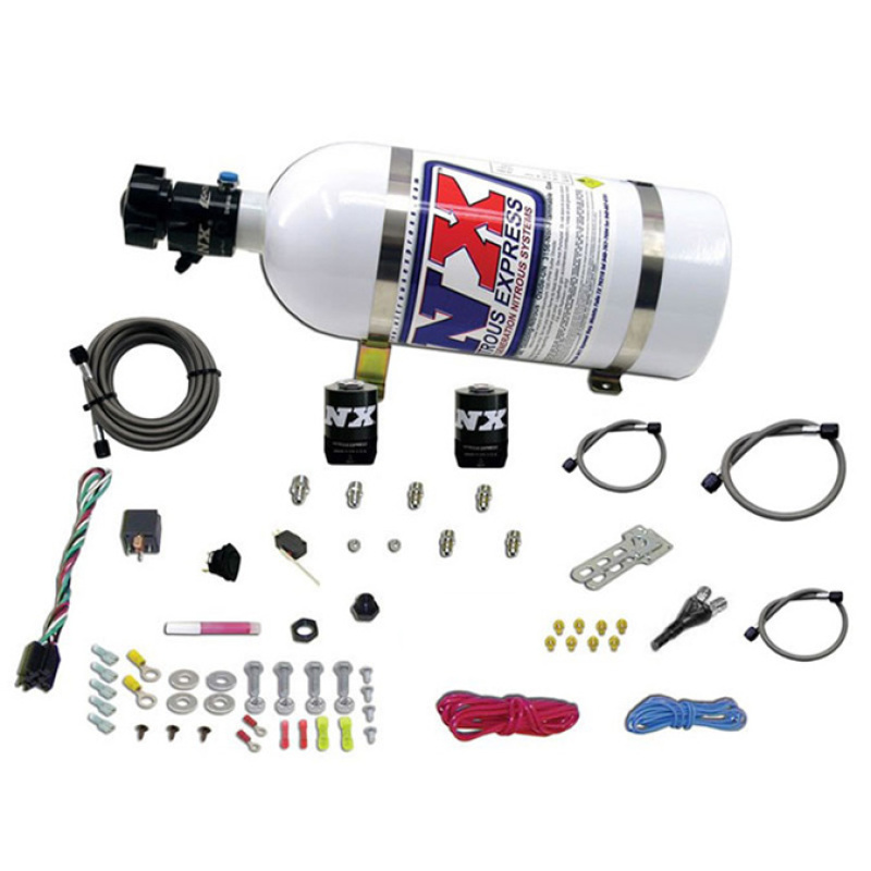 Nitrous Express Universal Nitrous Kit for EFI (All Single Nozzle Application) w/10lb Bottle