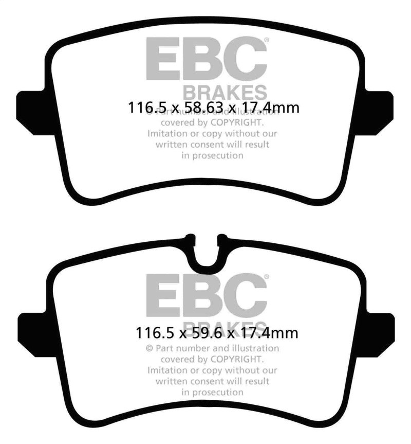 EBC S12 Brake Pad and Rotor Kit (1x ebcDP32082C, 1x ebcRK1846) thumbnail 5