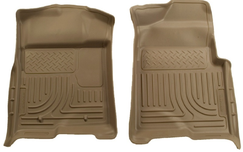 Husky Liners 09-12 Ford F-150 Regular/Super/Super Crew Cab WeatherBeater Tan Floor Liners thumbnail 7