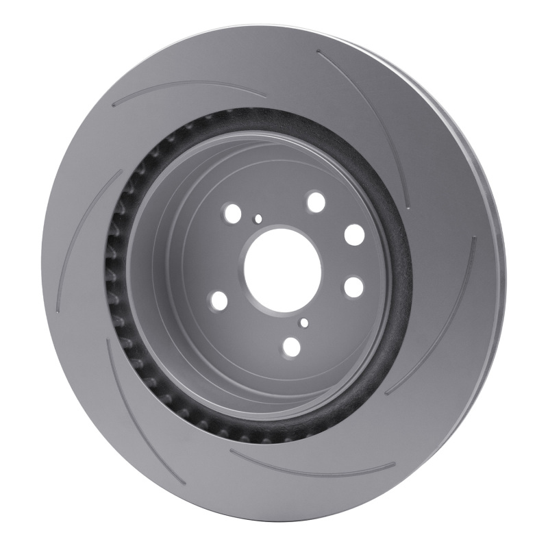 DFC 15-22 Lexus RC F Left Rear GeoSPEC Coated Rotor - Slotted thumbnail 5