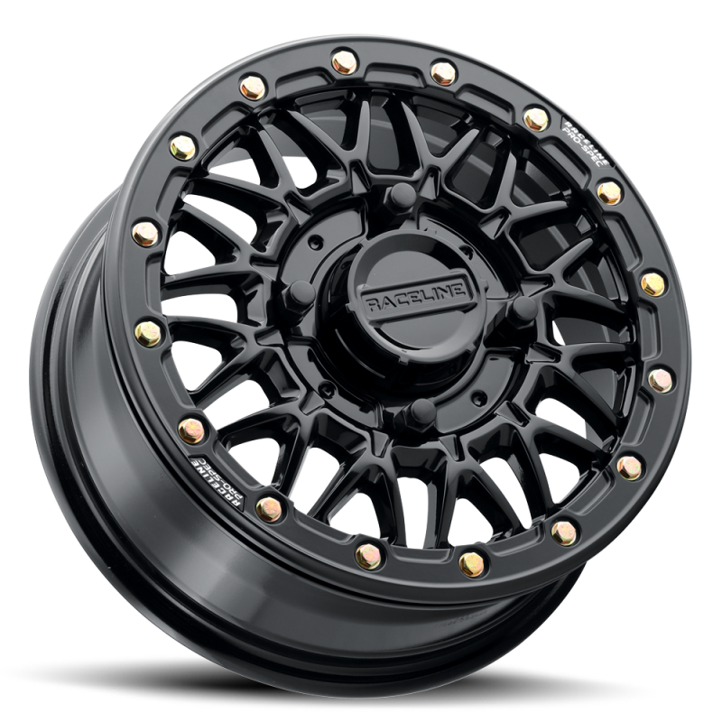 Raceline A15 Omega 15x7in / 5x114.3 BP / 25mm Offset / 68mm Bore - Gloss Black thumbnail 8