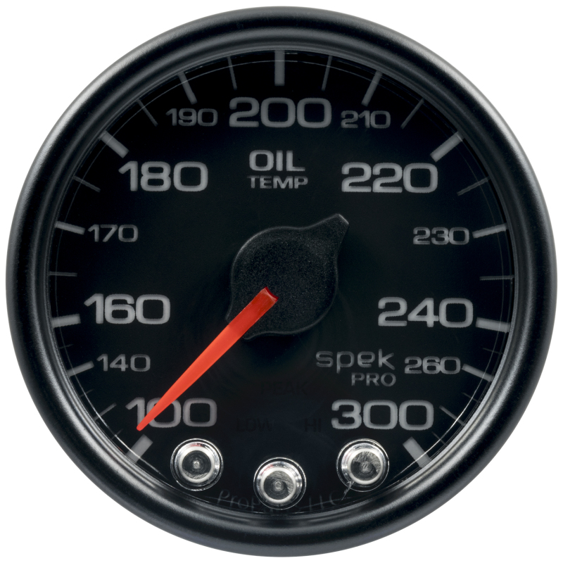 Autometer Spek-Pro - Nascar 2-1/16in Oil Temp 100-300F Bcb Ecu thumbnail 8