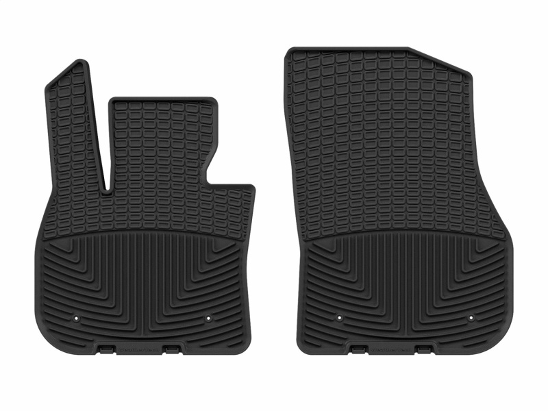 WT Rubber Mats - Front - Blk
