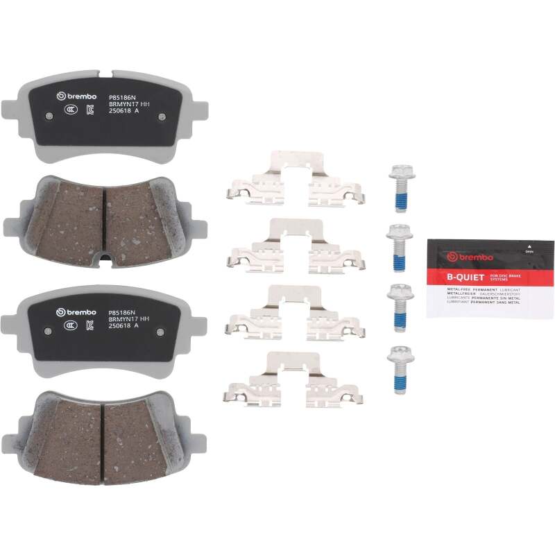 Brembo OE 20-24 Audi S5/2021 S6/S7 Sportback/SQ5 Sportback PRIME Ceramic Brake Pad - Rear thumbnail 2