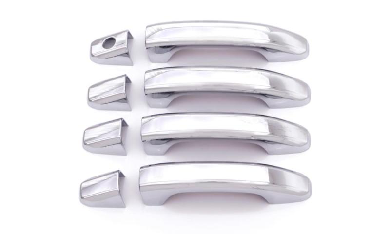 AVS 14-18 Chevy Silverado 1500 Door Handle Covers (4 Door) 8pc Set - Chrome thumbnail 4