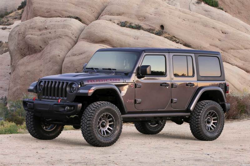 Fabtech 18-21 Jeep JL 4-Door 4WD 3in Sport System w/Dl Resi (1x fabFTS24207, 2x fabFTS801402, 2x fabFTS801412) thumbnail 2