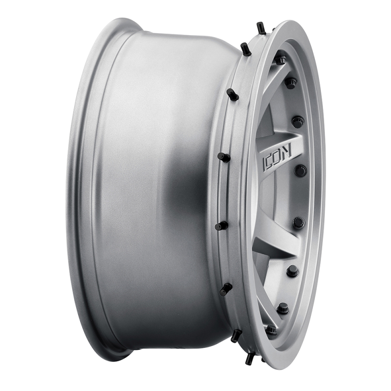 ICON Rebound Pro 17x8.5 / 5x5.5 / 0mm / 4.75in BS Satin Black Wheel