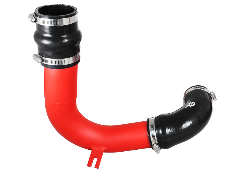 BladeRunner 2-1/2 IN Aluminum Cold Charge Pipe Red