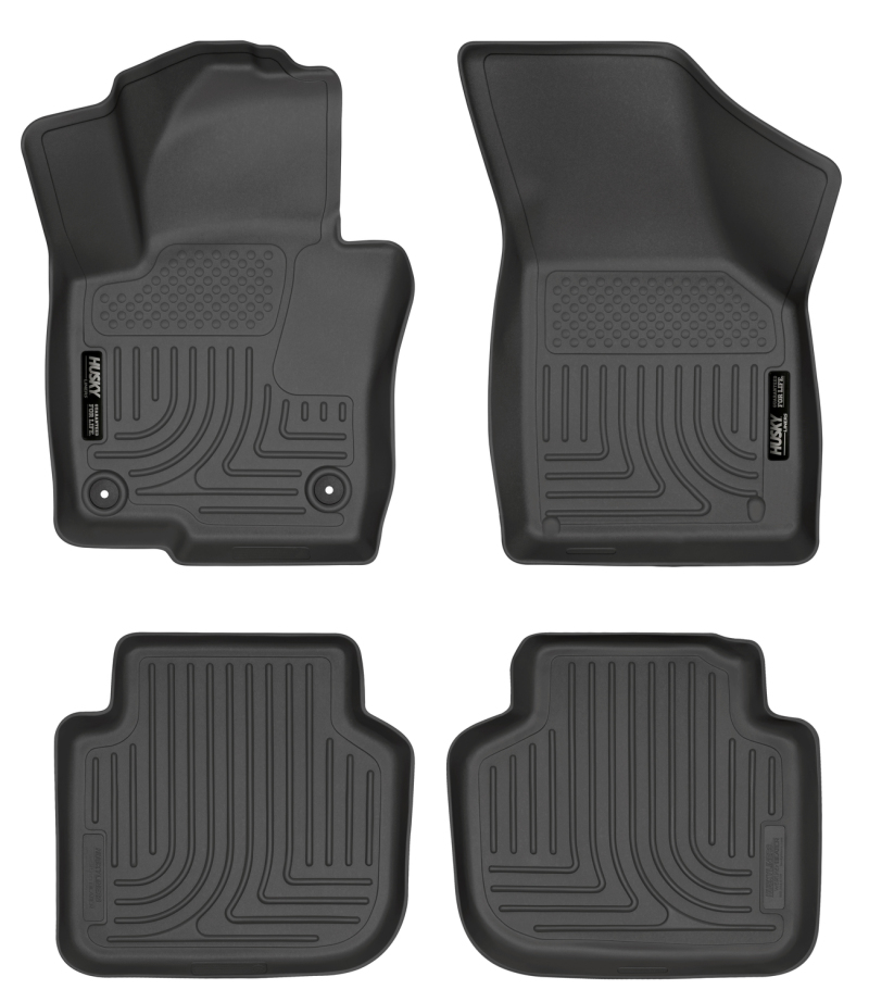 Husky Liners 2012 Volkswagen Passat WeatherBeater Combo Black Floor Liners thumbnail 2