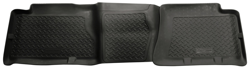 Husky Liners 04-06 Chevrolet Silverado/GMC Sierra HD Classic Style 2nd Row Black Floor Liners thumbnail 6