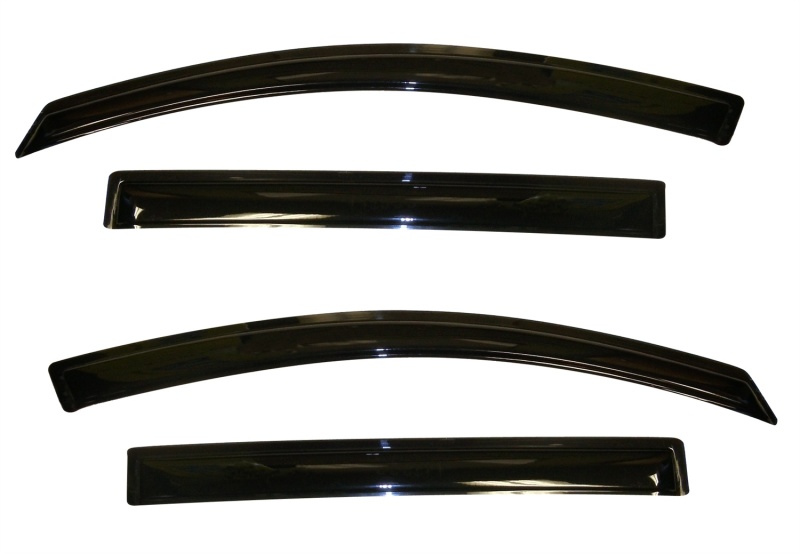 AVS 11-16 Kia Sportage Ventvisor Outside Mount Window Deflectors 4pc - Smoke thumbnail 4