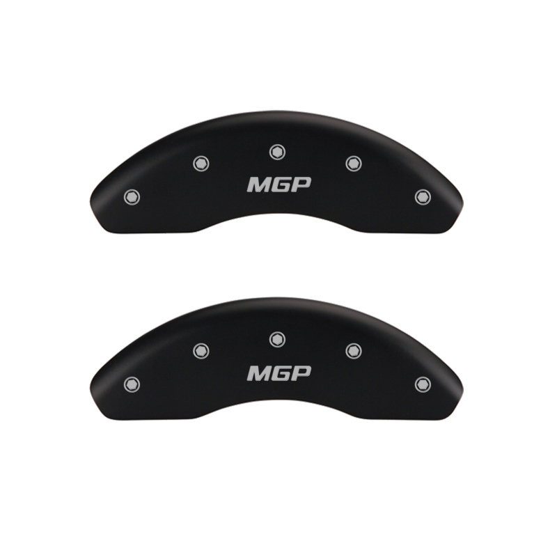 MGP 4 Caliper Covers Engraved F & R 100 Anniversary Red Finish Silver Char 2019 Chevrolet Colorado thumbnail 4