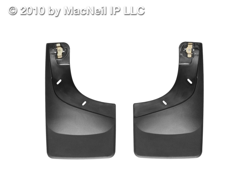 WeatherTech 04-12 Ford F150 Reg/Sup/CrewCab No Drill Mudflaps - Black thumbnail 4