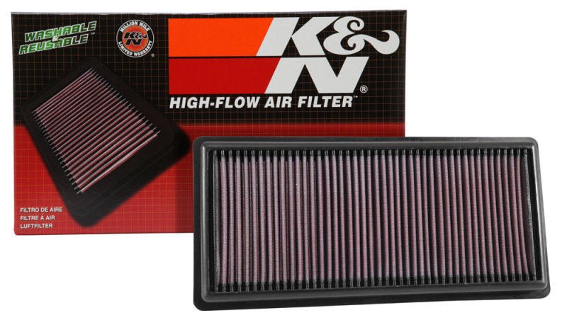 K&N 2016 Cadillac CT6 L4-2.0L F/I Replacement Drop In Air Filter thumbnail 4