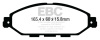 EBC Redstuff Brake Pad Sets