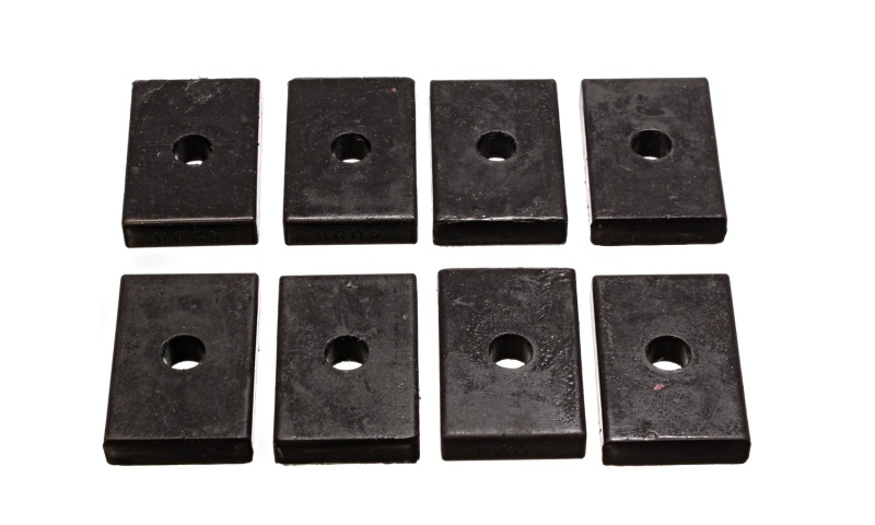 Energy Suspension Pad - Firm - 2-7/16in L x 1-5/8in W x 15/32 ID x 1/2in H - Black thumbnail 4