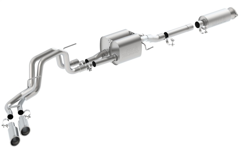 Borla 10-12 Ford F-150 Raptor 6.2L V8 2/4WD AT Touring SS Catback Exhaust thumbnail 4