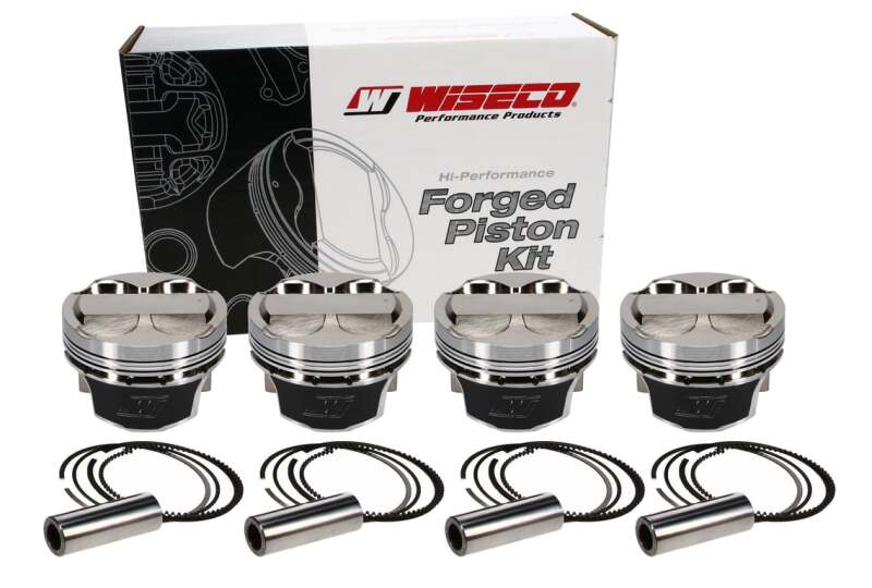 Piston Set, Mitsubishi, 4G63, 86.25 mm Bore, Sport Compact, Set of 4