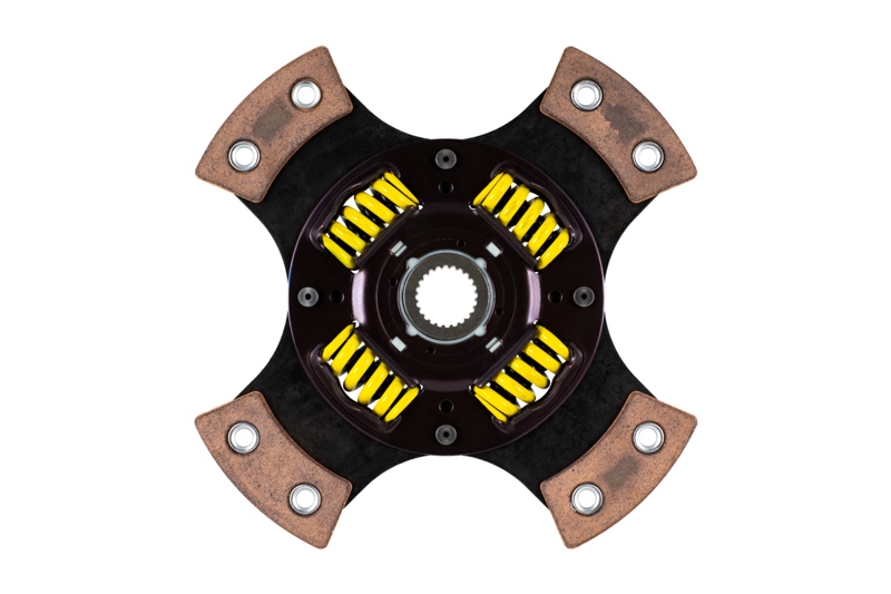 ACT Race Clutch Discs for 2018-2020 ACCORD, 2017-2023 CIVIC, 2023 INTEGRA - 4240510 Disc, Race, 4 Paddle, Ceramic, 1.031 in. 24 Spline, 9.400 in. Disc, use on Honda®, Each thumbnail 6