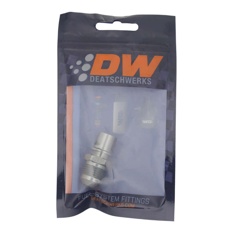 DeatschWerks 8AN Male Flare to Toyota Module Quick Connect - Anodized DW Titanium thumbnail 4