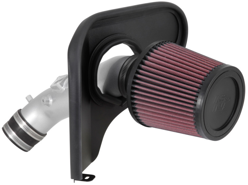 K&N 2013-14 Honda Accord 2.4L L4 69 Series Typhoon Air Intake System - Silver Cold Air Intake Kit thumbnail 7