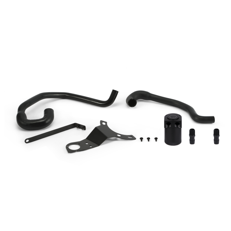 Mishimoto 11-17 BMW N20/N26 Baffled Oil Catch Can Kit - Black thumbnail 2