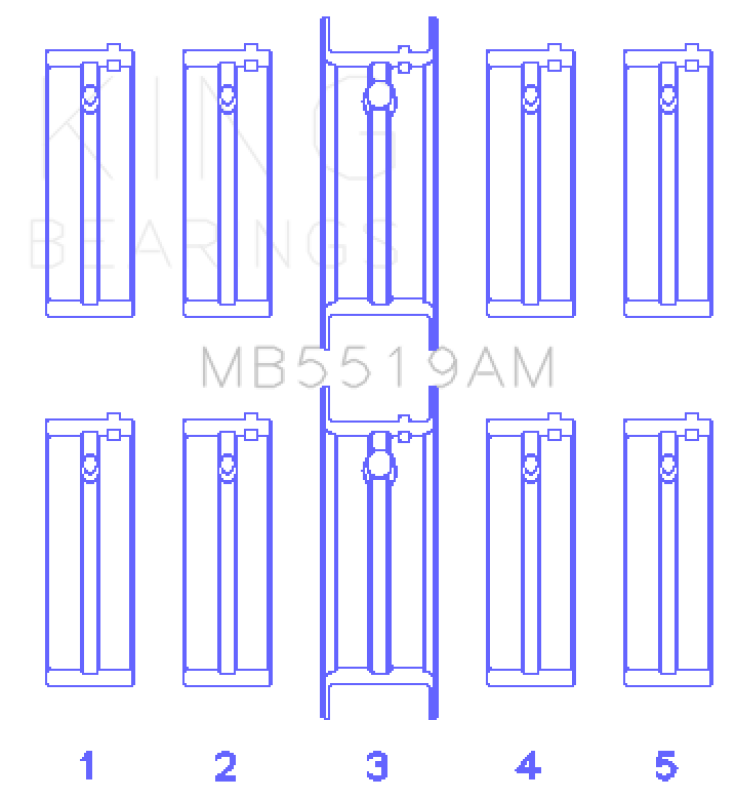 KING Main Bearings