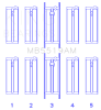 KING Main Bearings